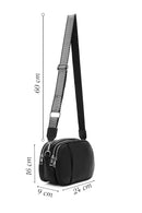 Women's Black Long Strapped Crossbody Bag | Derimod