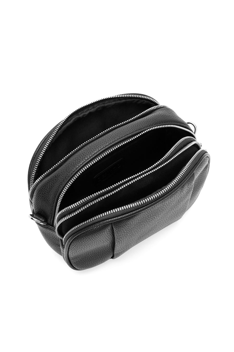 Women's Black Long Strapped Crossbody Bag
