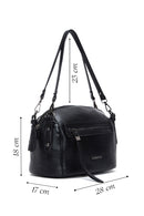 Women's Black Long Strapped Crossbody Bag | Derimod