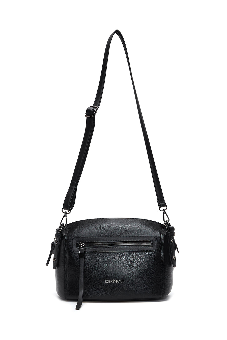 Women's Black Long Strapped Crossbody Bag