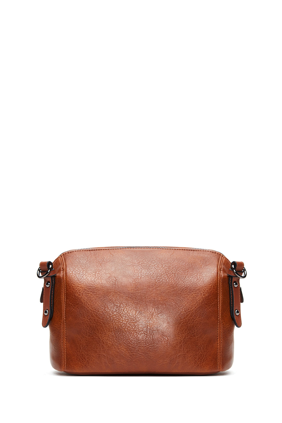 Women's Tan Long Strap Crossbody Bag