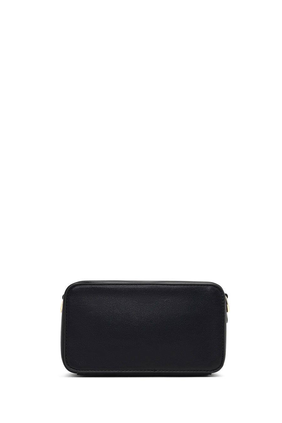 Women's Black Long Strapped Printed Crossbody Bag
