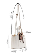 Women's Mink Long Strapped Accessorized Shoulder Bag | Derimod