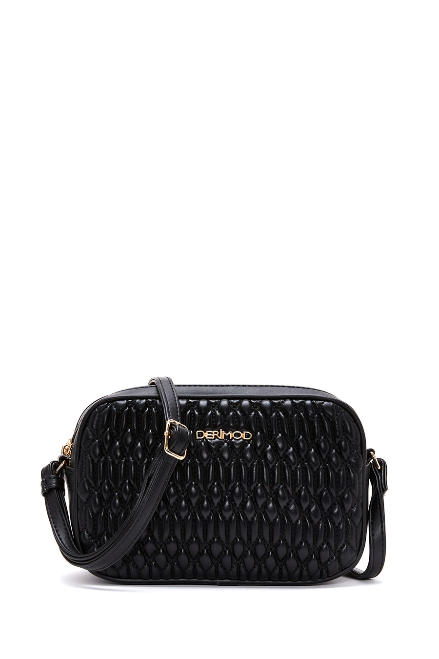 Women's Black Quilted Crossbody Bag 25ABD280418 | Derimod