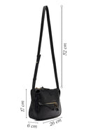 Women's Black Long Strap Crossbody Bag | Derimod