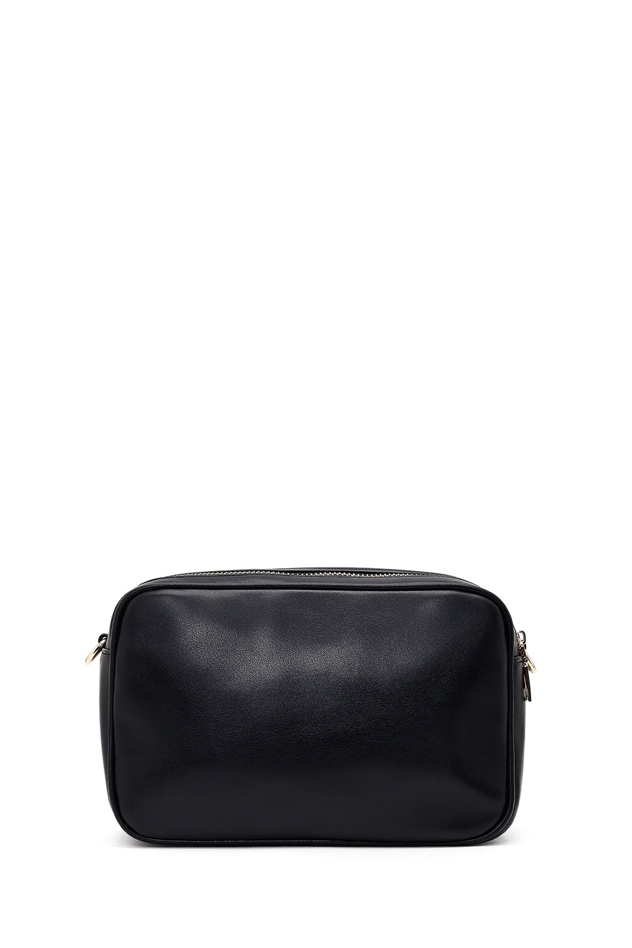 Women's Black Long Strapped Printed Crossbody Bag