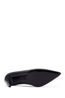 Woman Black Stiletto Heels Leather Stiletto | Derimod