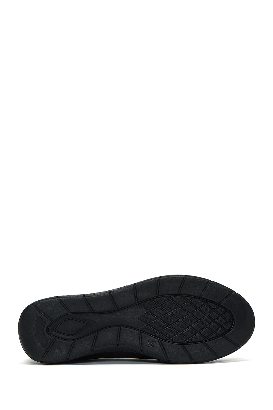 Woman Siyah Leather Comfort Loafer