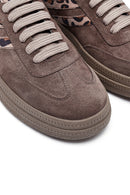 Kadın Vizon Bağcıklı Süet Deri Sneaker | Derimod