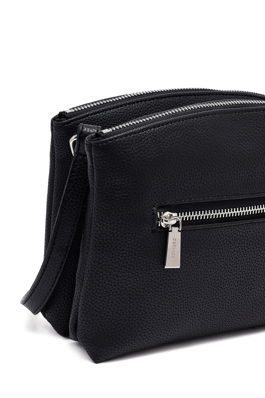 Women's Black Classic Crossbody Bag