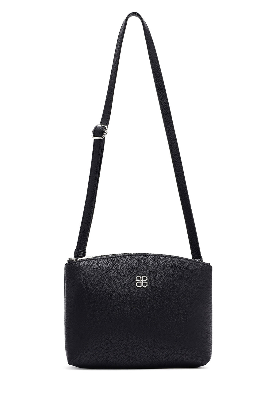Women's Black Classic Crossbody Bag