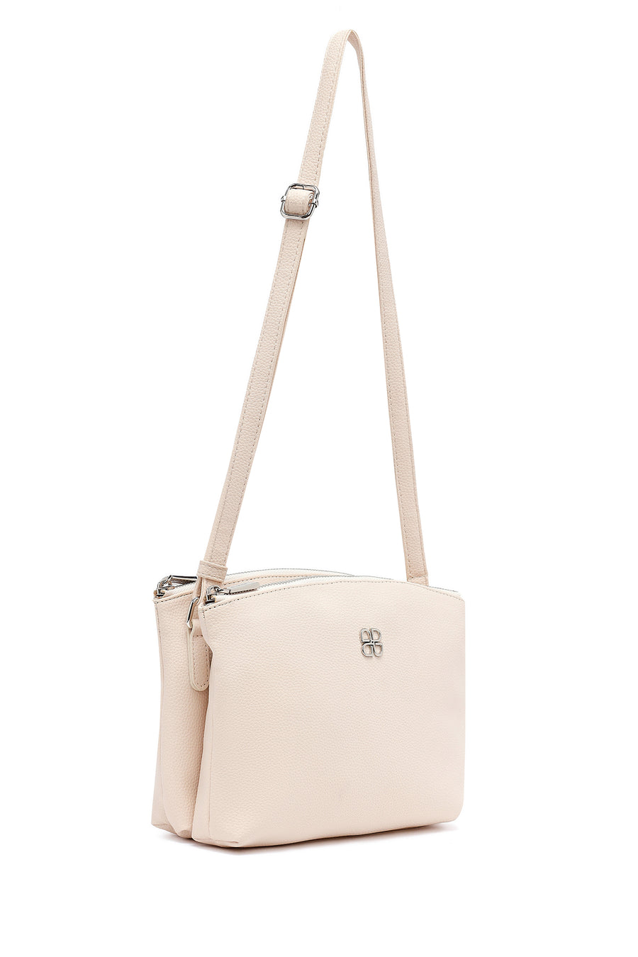 Women's Cream Classic Crossbody Bag