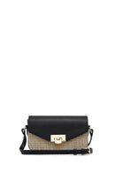 Woman Black Long Strap Crossbody Bag | Derimod