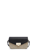 Woman Black Long Strap Crossbody Bag | Derimod