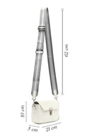 Women's White Long Strap Crossbody Bag | Derimod