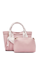 Women's Pink Long Strap Accessorized Shoulder Bag | Derimod