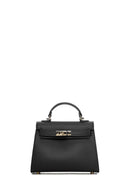 Women's Black Long Strap Mini Crossbody Bag | Derimod