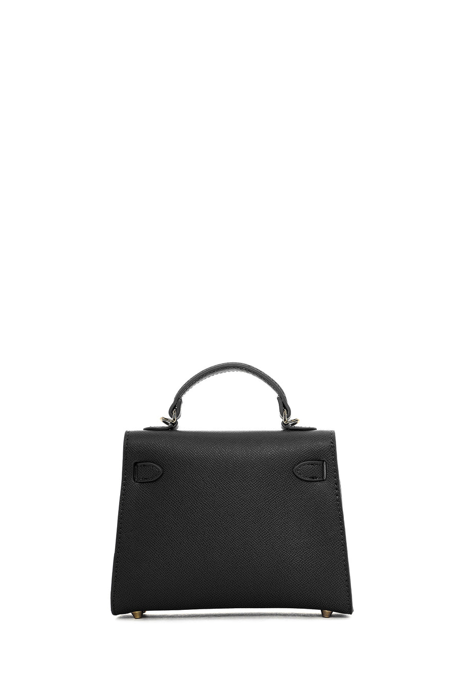 Women's Black Long Strap Mini Crossbody Bag