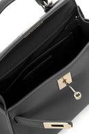 Women's Black Long Strap Mini Crossbody Bag | Derimod