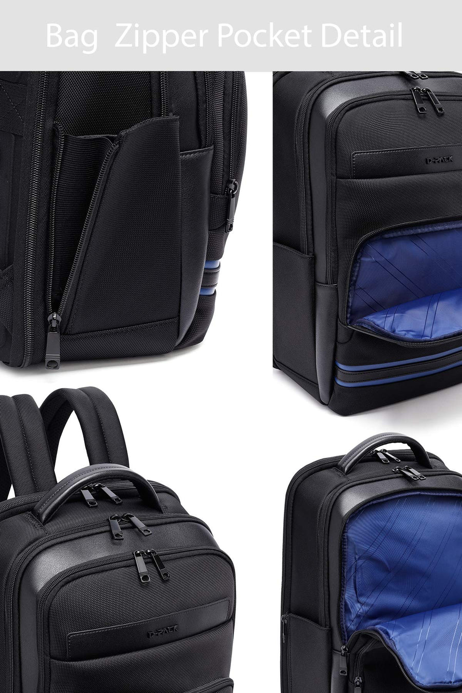 D-Pack Erkek Siyah Sırt Çantası