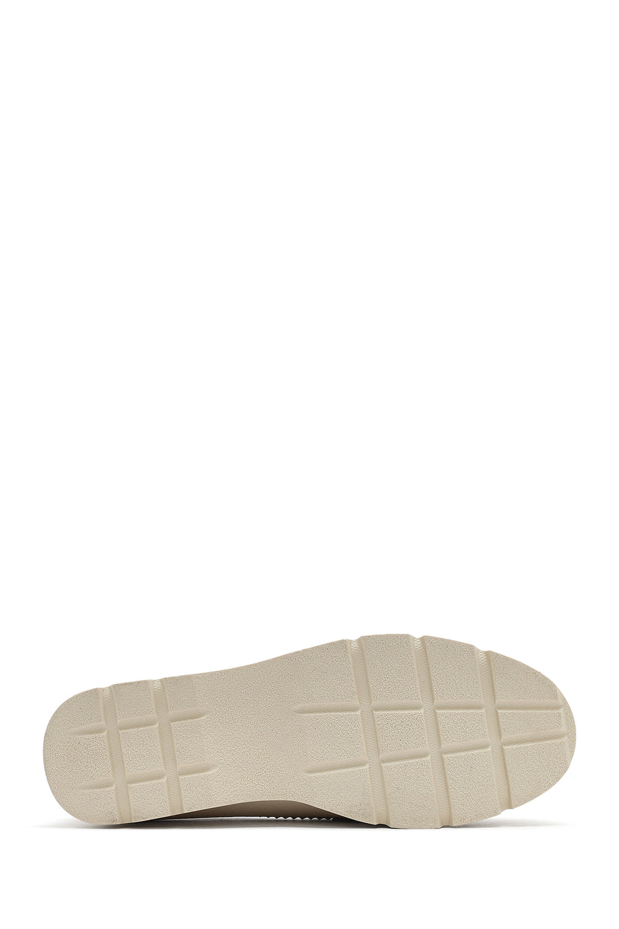 Women's Beige Leather Comfort Loafer