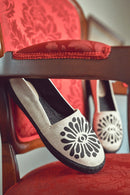 Kastamonu Stone Print Women's Black Patterned Espadrilles | Derimod