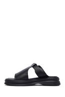 
Women's Black Buckled Leather Slippers
 | Derimod