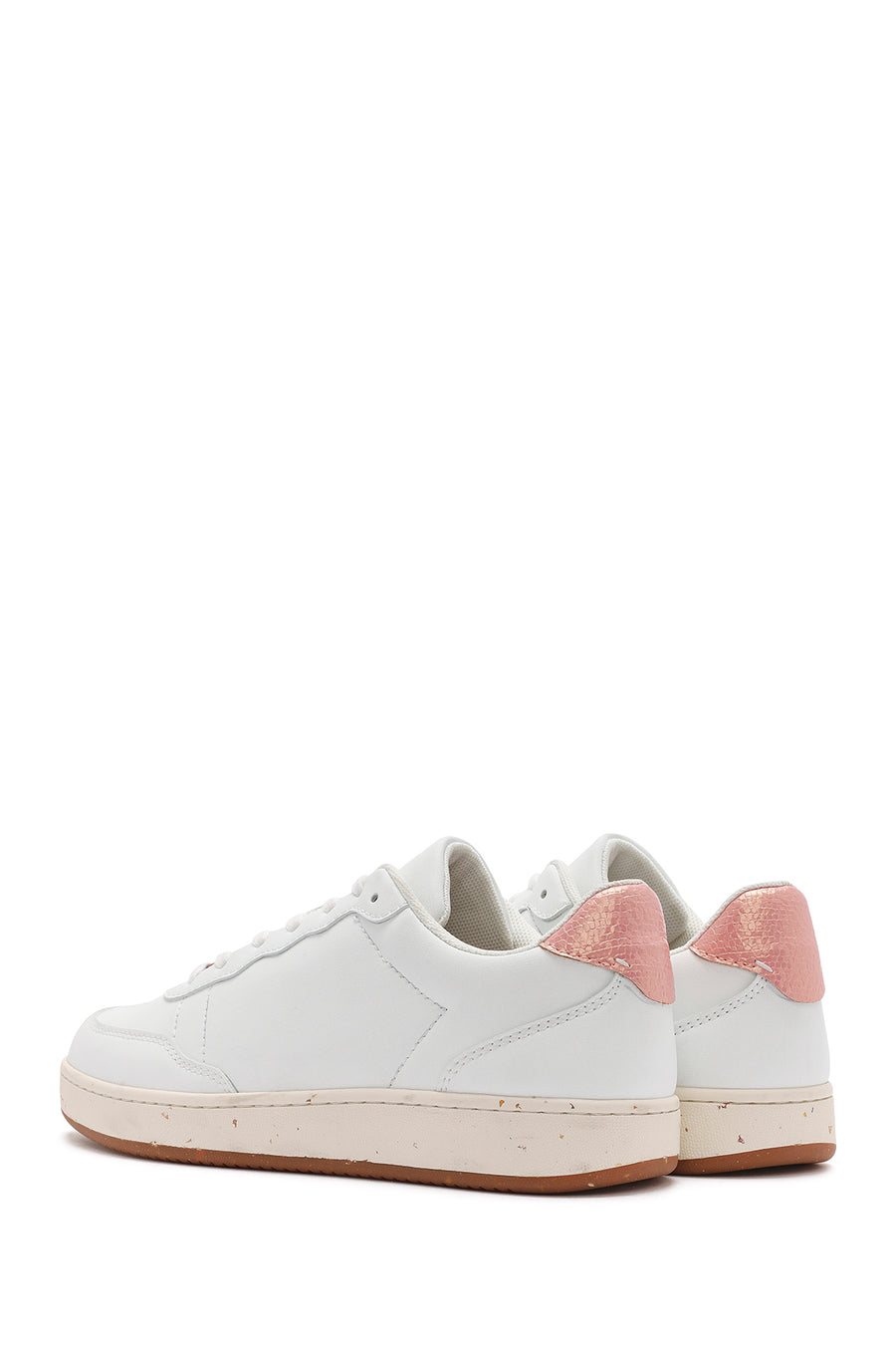 ACBC x Derimod Kadın Beyaz Bağcıklı Sneaker