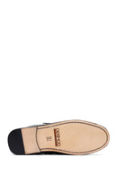 Erkek Siyah Deri Loafer | Derimod