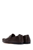 Men's Brown Leather Loafer | Derimod