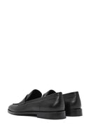 Erkek Siyah Deri Klasik Loafer | Derimod