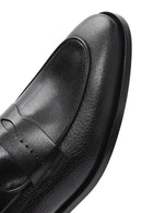 Erkek Siyah Deri Klasik Loafer | Derimod