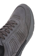 
Men's Grey Lace-Up Nubuck Leather Casual Shoes
 | Derimod