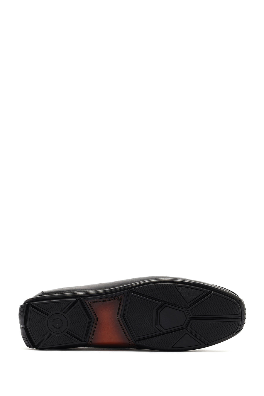 Erkek Siyah Deri Casual Loafer