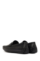 Erkek Siyah Deri Casual Loafer | Derimod
