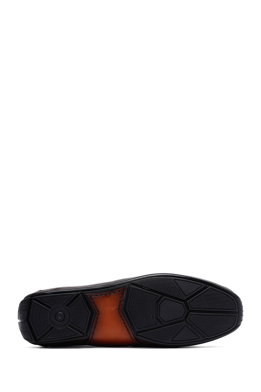 Erkek Kahverengi Deri Casual Loafer