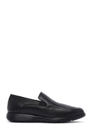 Erkek Siyah Deri Loafer | Derimod