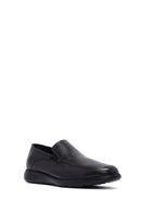 Erkek Siyah Deri Loafer | Derimod