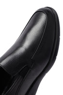 Erkek Siyah Deri Loafer | Derimod