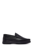 Erkek Siyah Deri Comfort Loafer | Derimod