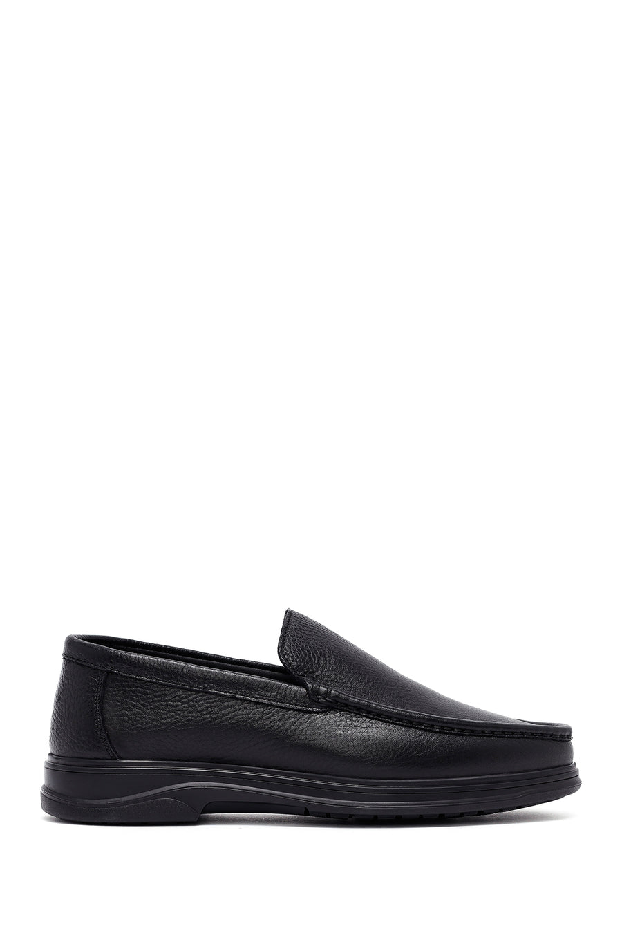 Erkek Siyah Deri Comfort Loafer 25SFD6763FT | Derimod