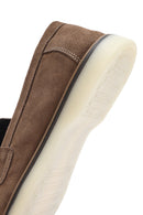 Erkek Vizon Süet Deri Casual Loafer | Derimod