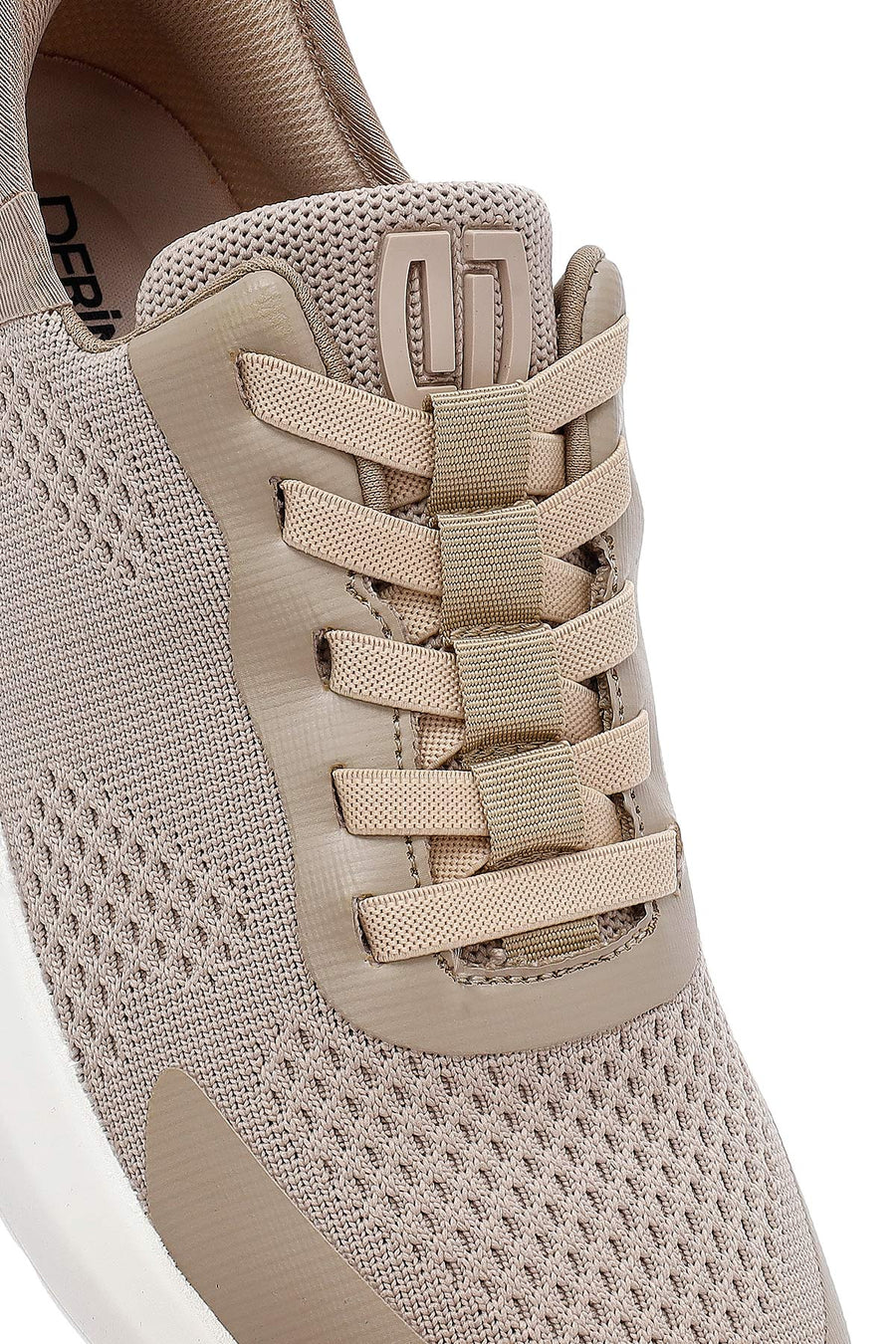 Derimod Zero Erkek Bej Kalın Tabanlı Kumaş Sneaker