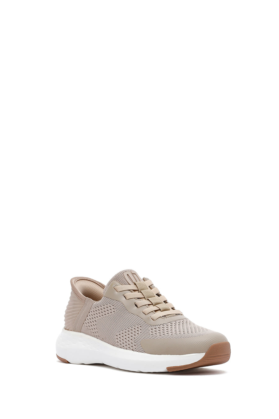 Derimod Zero Erkek Bej Kalın Tabanlı Kumaş Sneaker