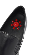 Erkek Siyah Deri Klasik Loafer | Derimod