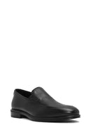 Erkek Siyah Deri Klasik Loafer | Derimod