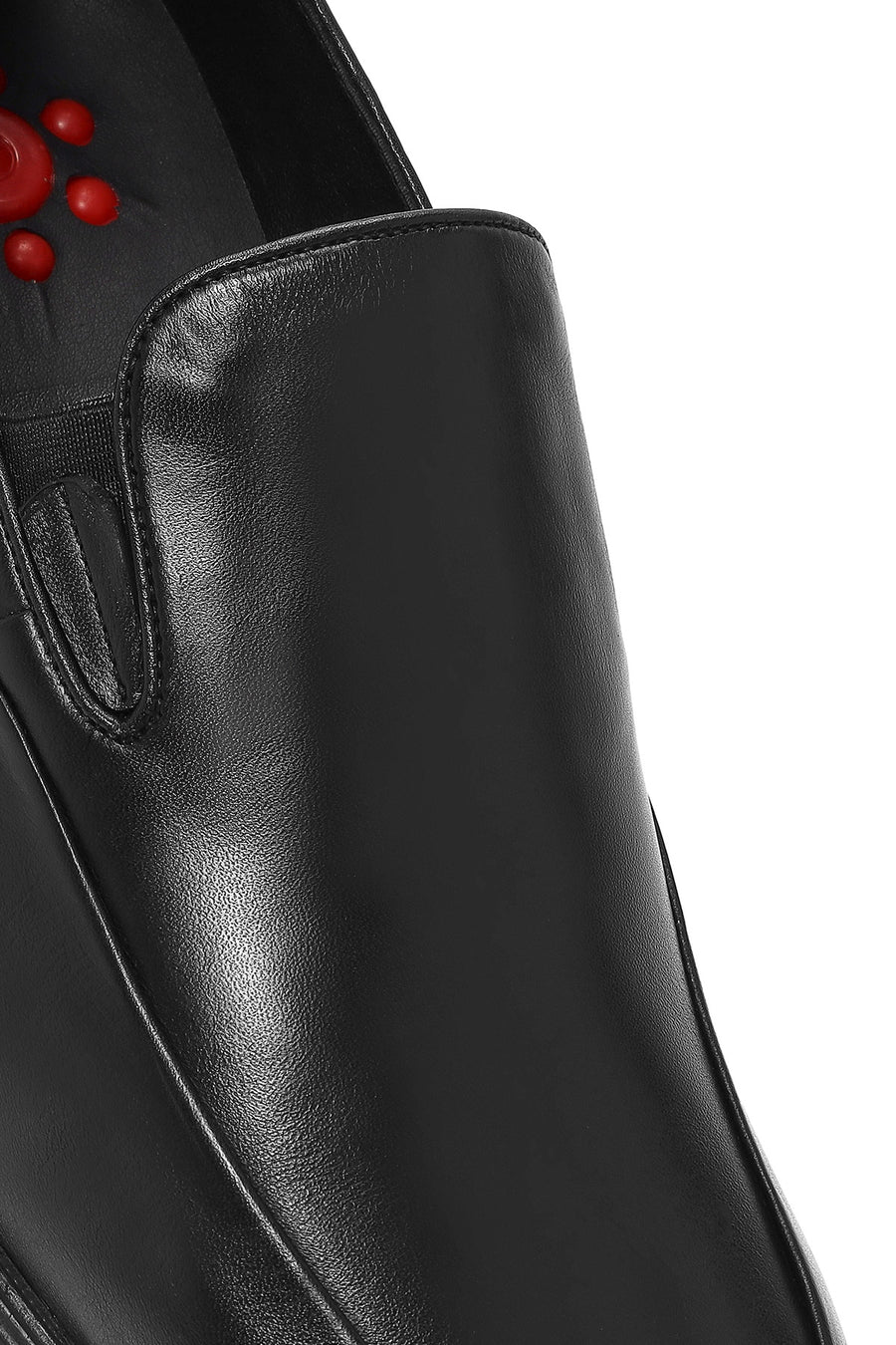 Erkek Siyah Deri Klasik Loafer