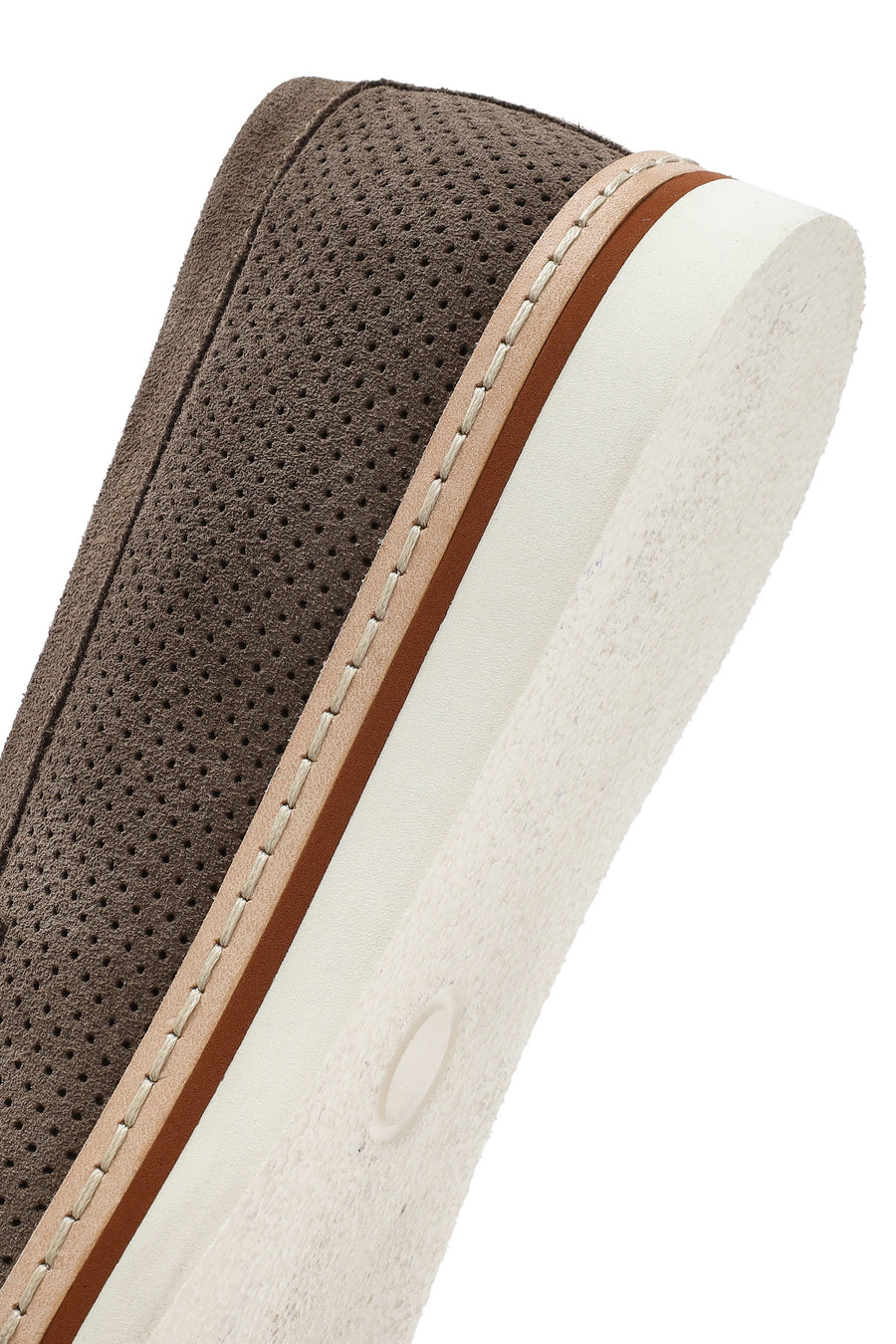 Erkek Vizon Süet Deri Casual Loafer