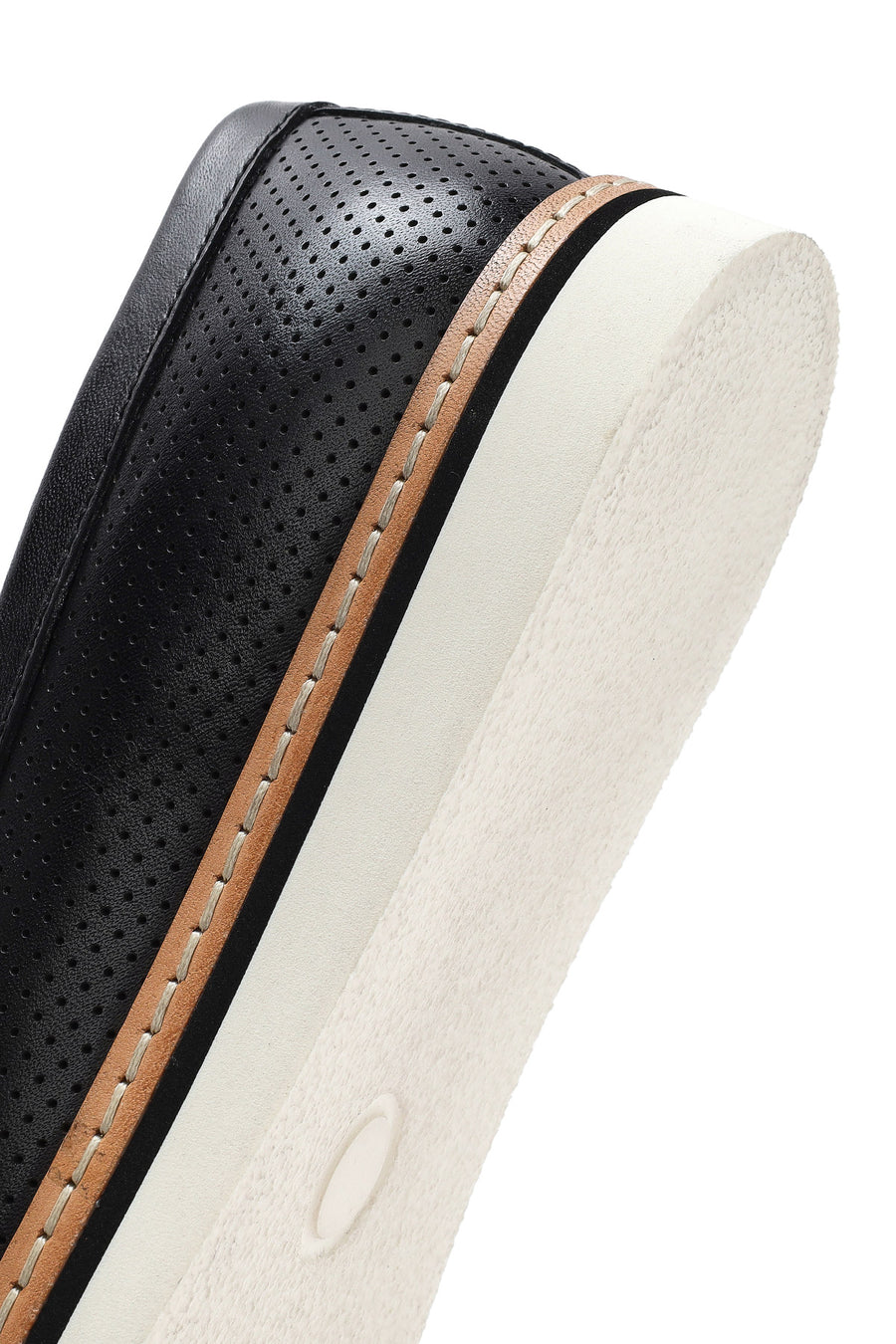 Erkek Siyah Deri Casual Loafer