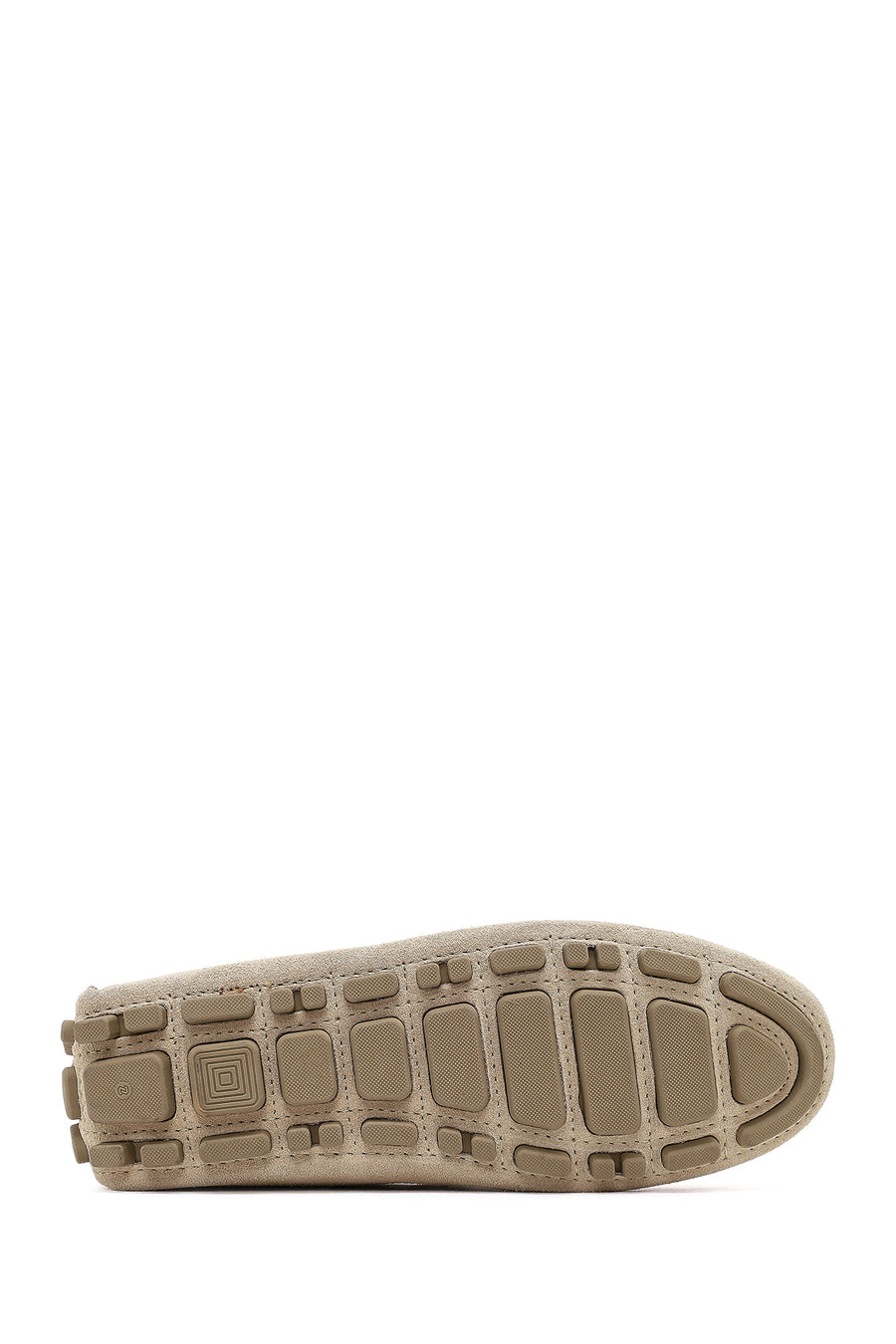 Men's Beige Suede Leather Loafer